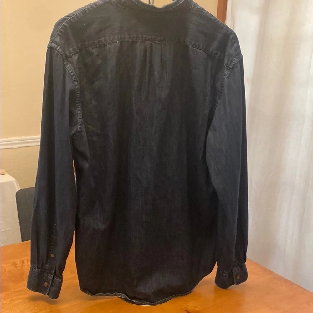 Old Navy Men's Button Down Shirt - Navy